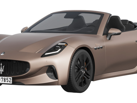 Maserati GranCabrio Folgore 2025 Modelo 3D
