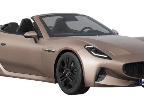 Maserati Gran Cabrio Folgore 2025 Modelo 3D