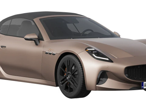 Maserati Gran Cabrio Folgore 2025 Modelo 3D