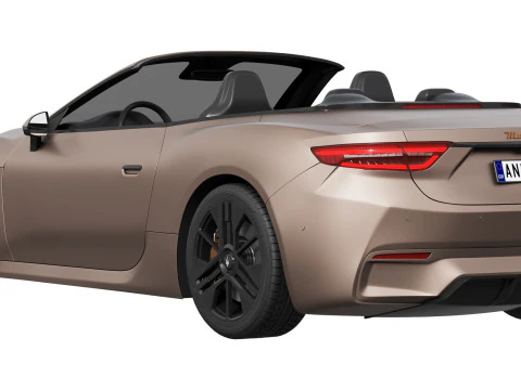 Maserati Gran Cabrio Folgore 2025 Modelo 3D