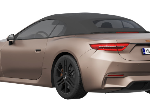 Maserati GranCabrio Folgore 2025 3Dモデル