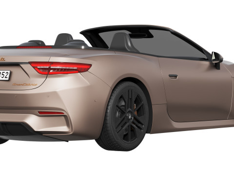 Maserati GranCabrio Folgore 2025 3Dモデル