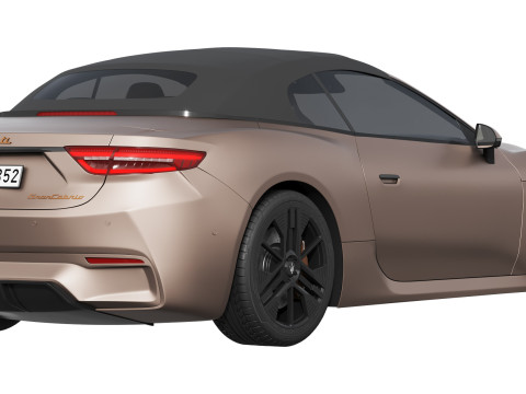 Maserati GranCabrio Folgore 2025 3Dモデル