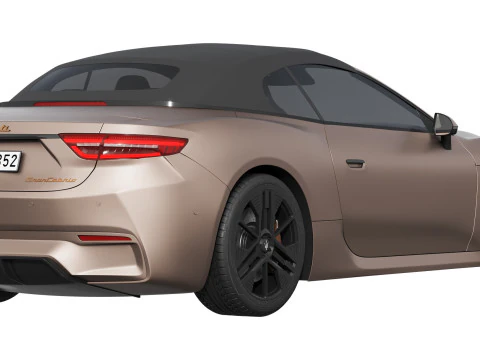 Maserati Gran Cabrio Folgore 2025 Modelo 3D