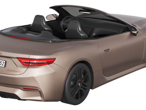 Maserati GranCabrio Folgore 2025 3Dモデル