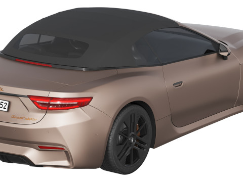 Maserati GranCabrio Folgore 2025 3Dモデル