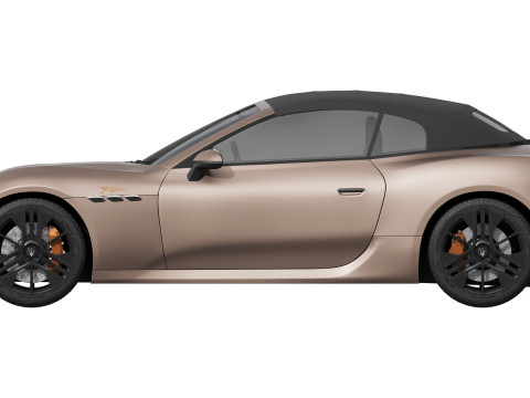 Maserati GranCabrio Folgore 2025 3Dモデル