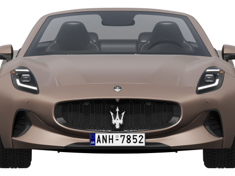Maserati GranCabrio Folgore 2025 3Dモデル