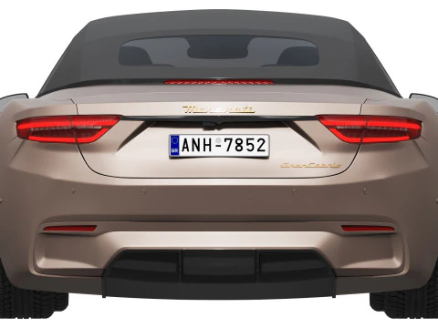 Maserati Gran Cabrio Folgore 2025 Modelo 3D