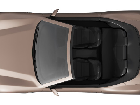 Maserati GranCabrio Folgore 2025 3Dモデル
