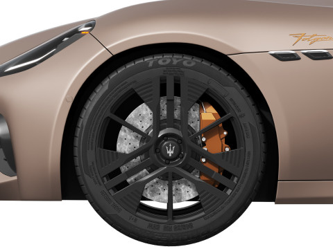 Maserati GranCabrio Folgore 2025 3Dモデル