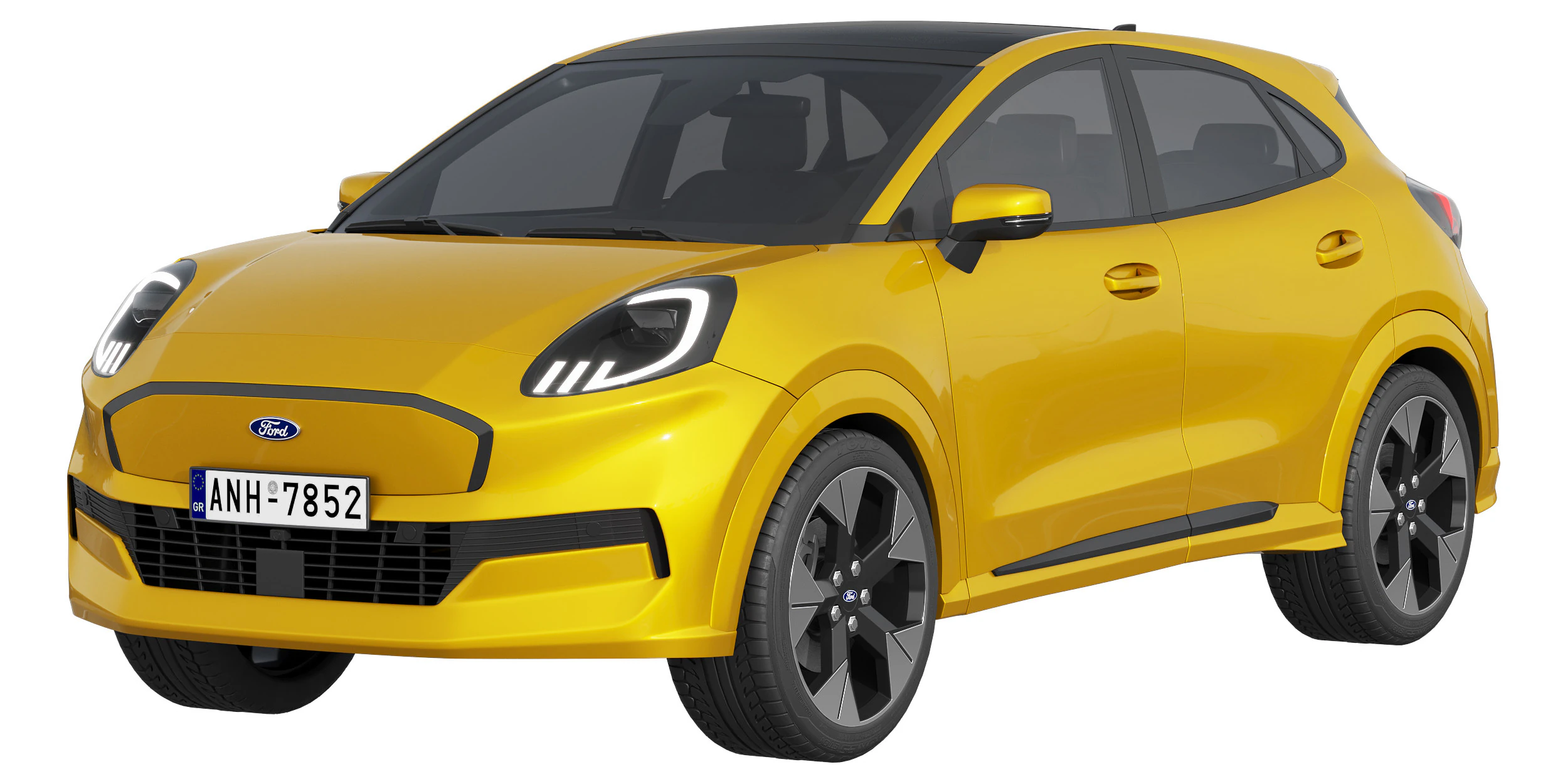 Ford-Puma Gen-E 2025 3D Model .c4d .max .obj .3ds .fbx .stl .blend