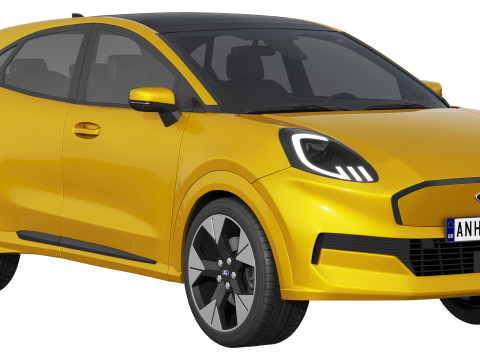 Ford-Puma Gen-E 2025 3D Модель