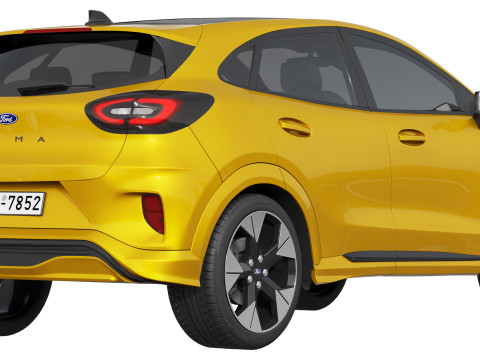 Ford-Puma Gen-E 2025 3D Модель