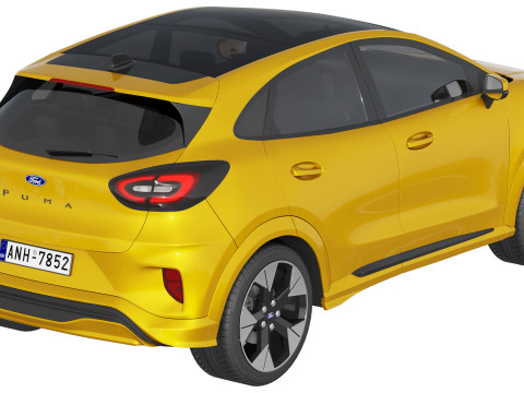 Ford-Puma Gen-E 2025 3D Модель