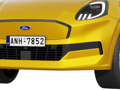 Ford-Puma Gen-E 2025 3D Модель
