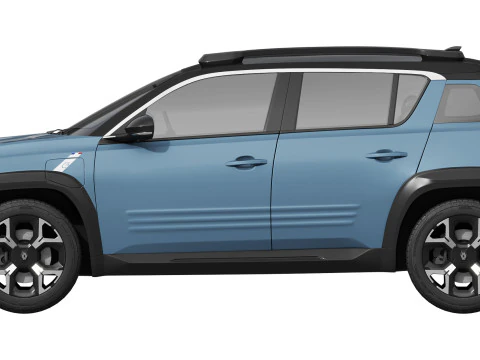 Renault 4 E-Tech 3D Model