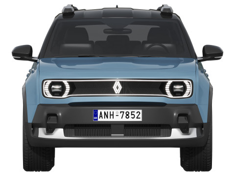 Renault 4 E-Tech Model 3D