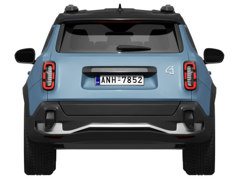 Renault 4 E-Tech 3D Model
