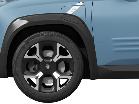 Renault 4 E-Tech 3D Model