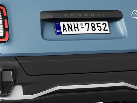 Renault 4 E-Tech 3D Model
