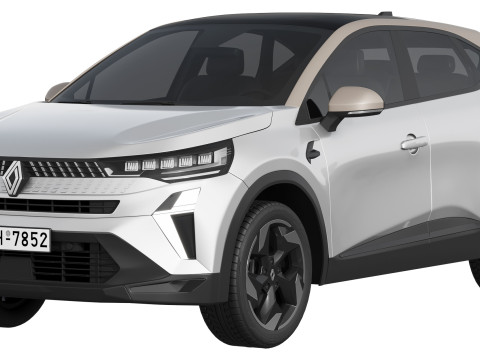 Renault Captur 2025 3D Model