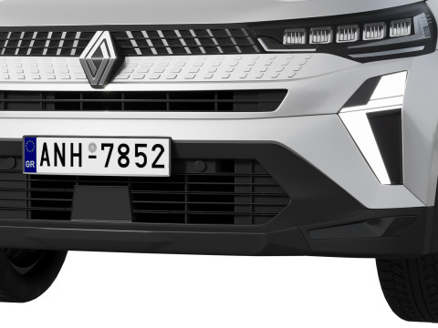 Renault Captur 2025 3D 모델