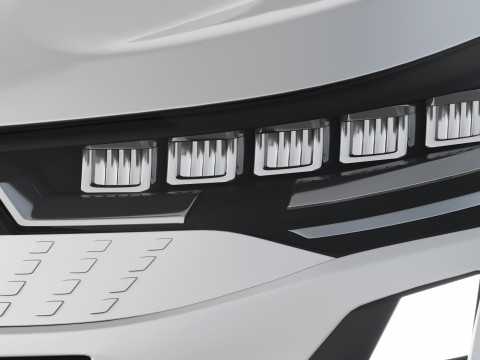Renault Captur 2025 3D 모델