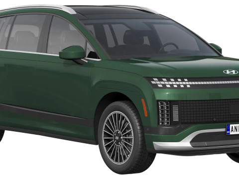 ヒュンダイ IONIQ 9 3Dモデル