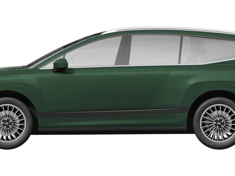 ヒュンダイ IONIQ 9 3Dモデル