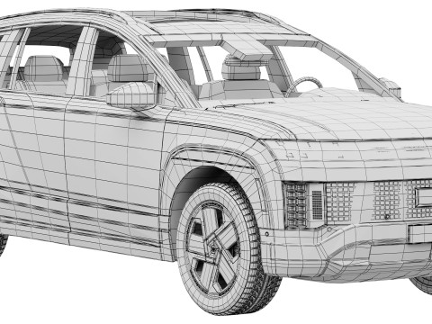 Hyundai IONIQ 9 Limited 3D-Modell
