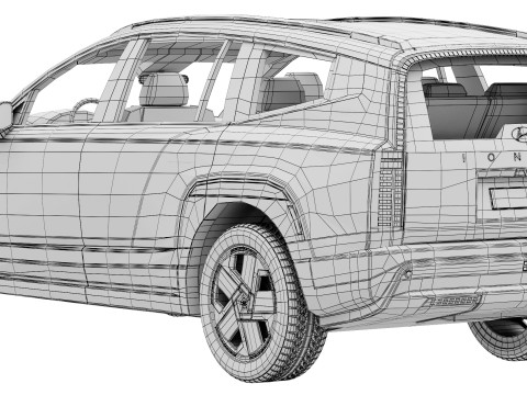 Hyundai IONIQ 9 Limited 3D-Modell
