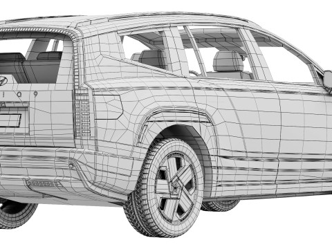 Hyundai IONIQ 9 Limited 3D-Modell