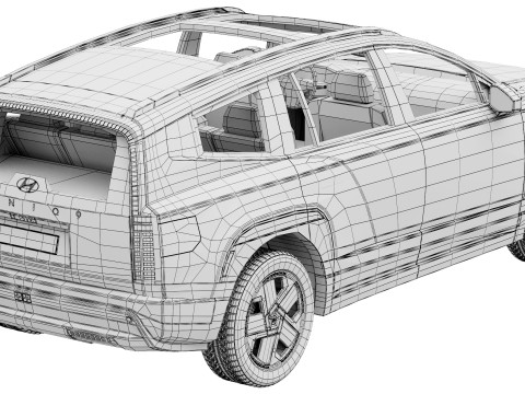 Hyundai IONIQ 9 Limited 3D-Modell
