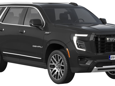 GMC Yukon Denali 2025 3Dモデル