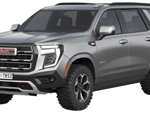 GMC Yukon AT4 2025 3D Model