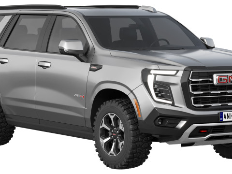 GMC Yukon AT4 2025 3D-Modell