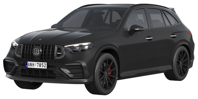 Brabus 730 AMG GLC63 2025 3D-Modell .c4d .max .obj .3ds .fbx .stl .blend 