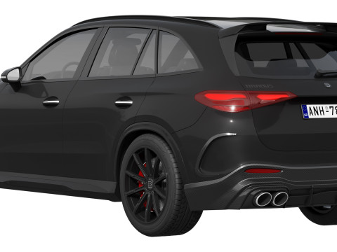 Brabus 730 AMG GLC63 2025 3D-Modell