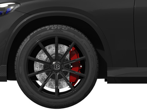 Brabus 730 AMG GLC63 2025 3D-Modell