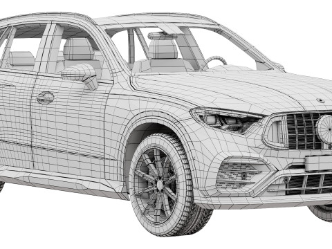 Brabus 730 AMG GLC63 2025 3D-Modell