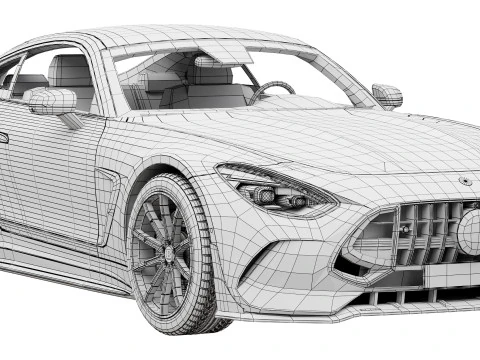 BRABUS 750 GT 2025 3D Model