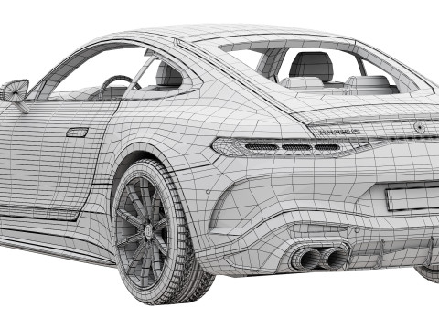BRABUS 750 GT 2025 3Dモデル