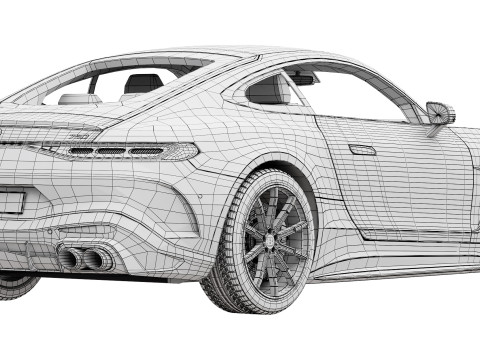 BRABUS 750 GT 2025 3Dモデル