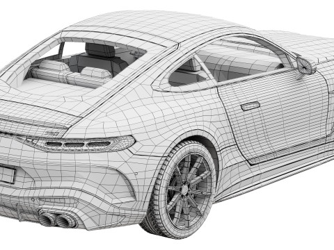 BRABUS 750 GT 2025 3Dモデル