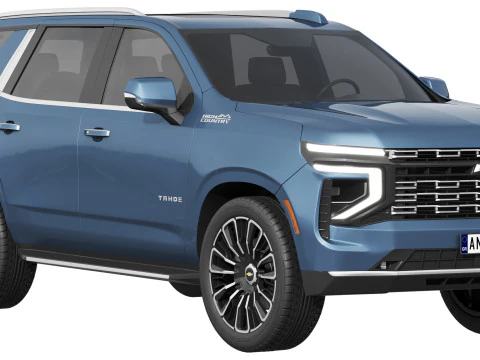 Chevrolet Tahoe High Country 2025 3D Model