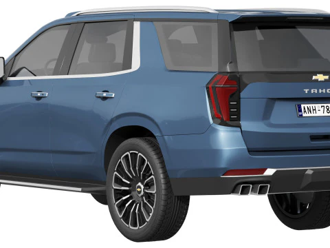 Chevrolet Tahoe High Country 2025 3D Model