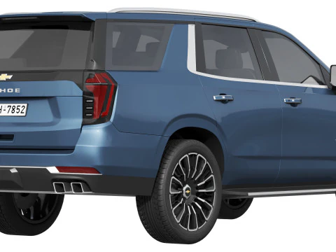 Chevrolet Tahoe High Country 2025 3D Model