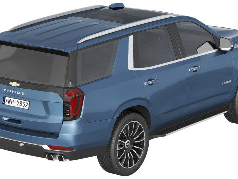 Chevrolet Tahoe High Country 2025 Modèle 3D