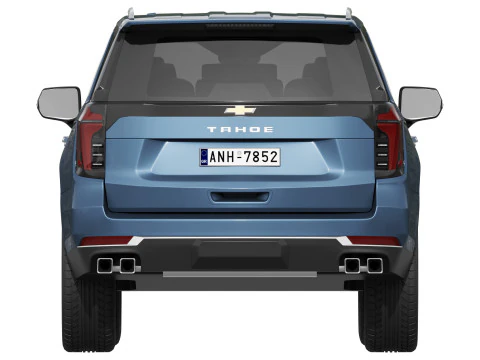 Chevrolet Tahoe High Country 2025 3D Model